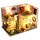 Diy cabin japanese style loft handmade house