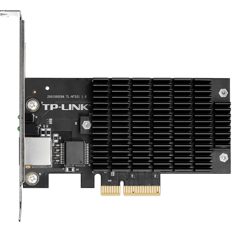 TP-LINK 10G万兆PCIe有线网卡  TL-NT521 电脑笔记本wifi接收器 兼容常见操作系统 - 图1