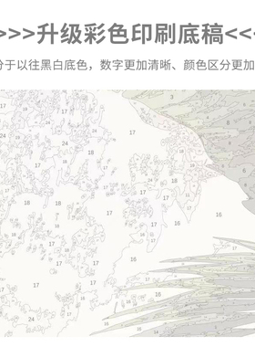 油情画意|数字油画diy玄关装饰画