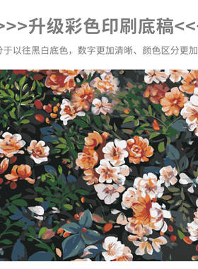 油情画意|丙烯画diy风景花卉油画