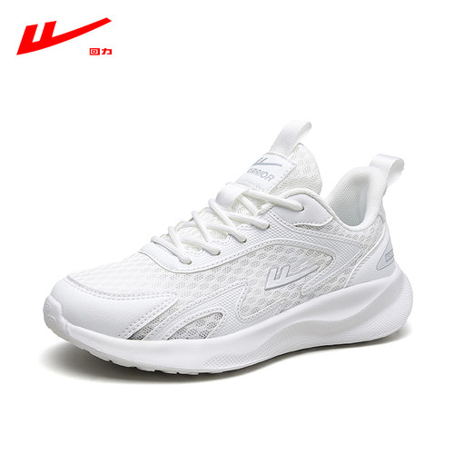 回力男鞋运动鞋秋冬新款男士正品休闲小白鞋透气软底白色跑步鞋子 - 图3
