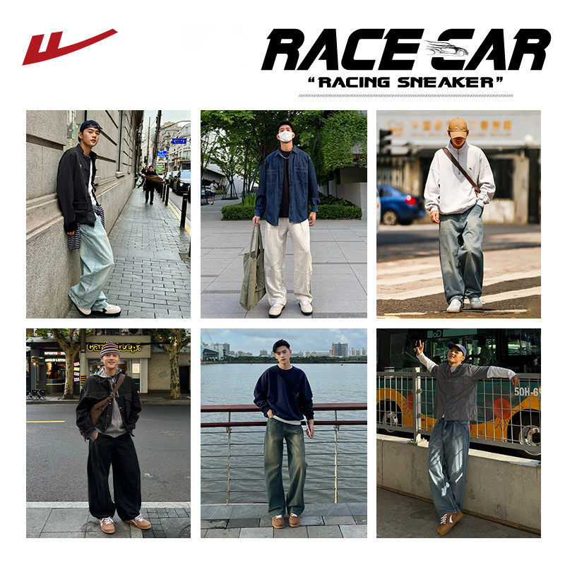 回力德训鞋男鞋2026年春季新款百搭轻便运动鞋复古赛车鞋休闲板鞋,淘宝优惠券,粉丝福利购,淘宝优惠卷