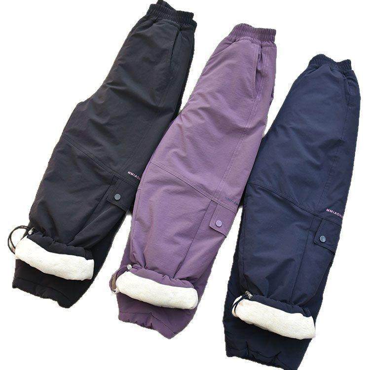 一条过冬棉裤儿童软壳冲锋裤女童防风保暖男童加绒滑雪工装运动裤,淘宝优惠券,粉丝福利购,淘宝优惠卷