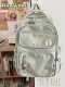 College style girl student large capacity backpack