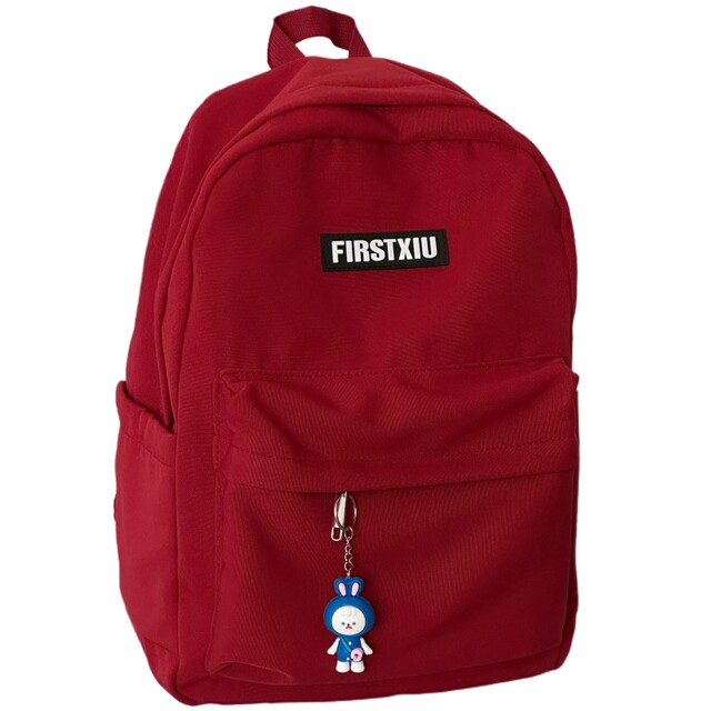 Korean style retro style simple and versatile girl student schoolbag