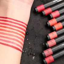 Riddle customizable silk satin fine precision lip balm pen tube water replenishing moisturizing matte lipstick long-lasting without decolorizing cues