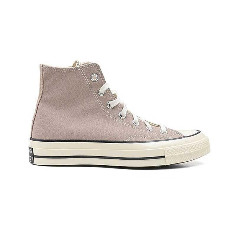 Converse匡威男女鞋Chuck Taylor70S浅咖色休闲百搭帆布鞋A06520C - 图0