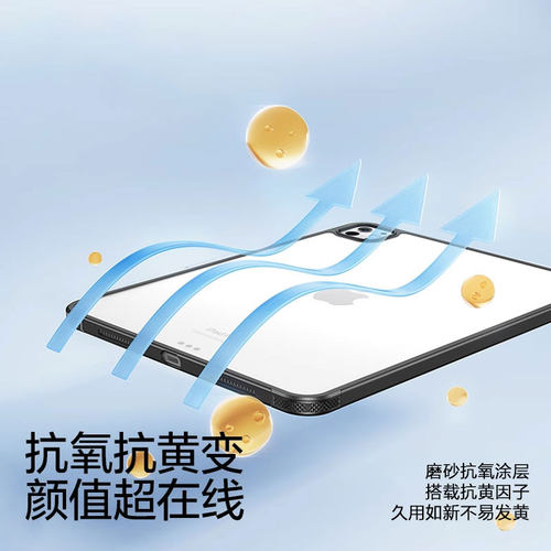 BOORCA适用于iPadPro2025平板保护套肤感苹果iPadPro20/21/22/24款11寸磨砂亚克力iPadPro13寸壳2018透明壳 - 图2