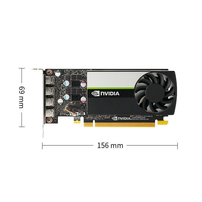 NVIDIA 英伟达 T1000 4G/8G 多屏4K拼接3D渲染制图 工控专业显卡 - 图3