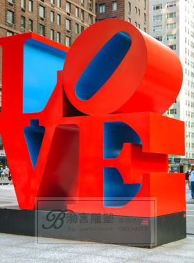 渤言雕塑玻璃钢爱情主题雕塑摆件