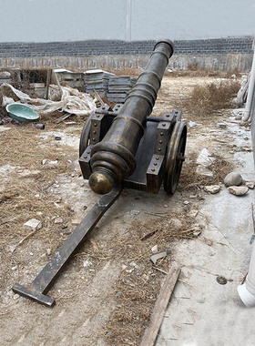 定制玻璃钢仿真铸铜古代士兵摆件