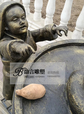 玻璃钢民俗小吃街摆摊人物雕塑