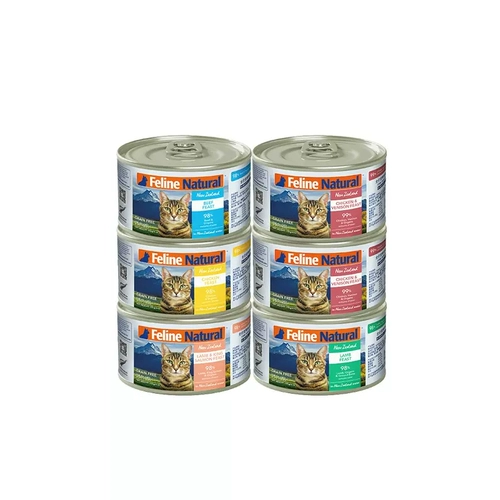 Felinenatural Импортированная K9 Cat Staple Food Connired Dutritional Fattel Cat Weet Grain Connected 170G