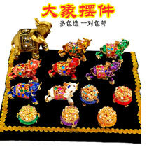 Spot Thai buddhare willing to make small number Golden Elephant tribute gifts on all sides May the Buddhas dragon lady hot sell