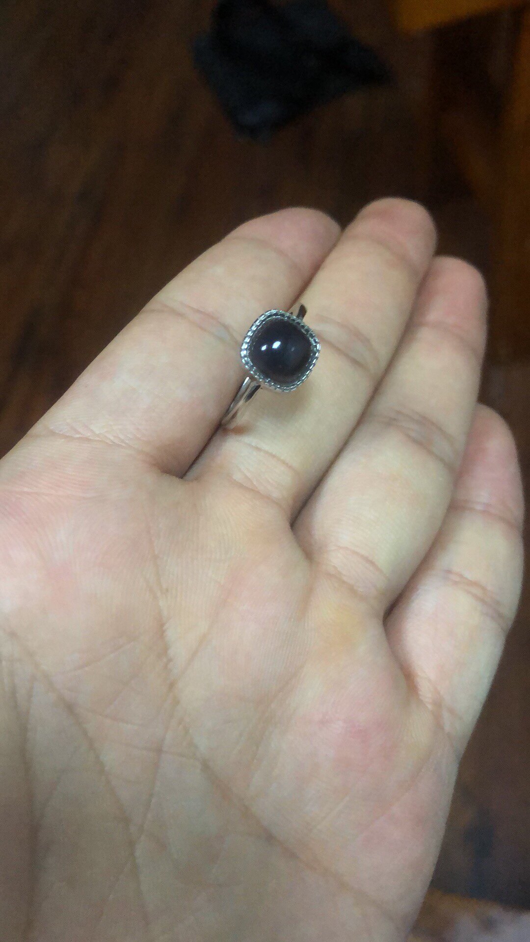 Hotan Jade Imperial Purple Ring