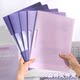 A4 swing clip rotating side open button data folder