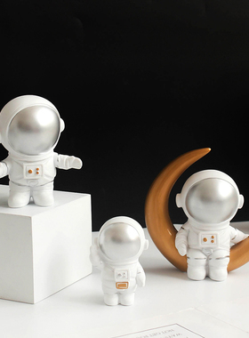 创意宇航员摆件可爱模型客厅桌面