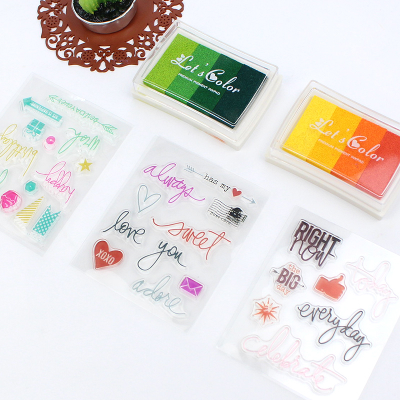 硅胶透明 手帐 印章 册日记装饰【需要另外买印