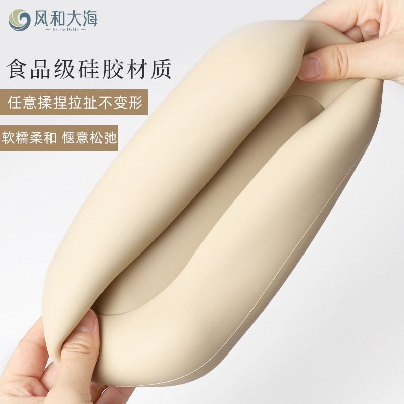 创意吸盘硅胶纸巾盒家用客厅桌面餐巾纸收纳盒免打孔浴室软抽纸盒