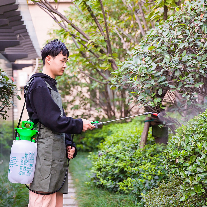 肩负式5L8升气压式小型农用喷雾器家用大容量浇花喷壶洒水可调节 - 图1