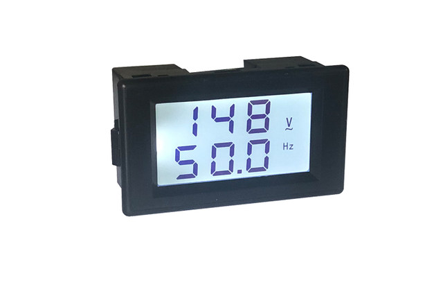 Digital Voltage Meter 220v Generator Hertz Meter