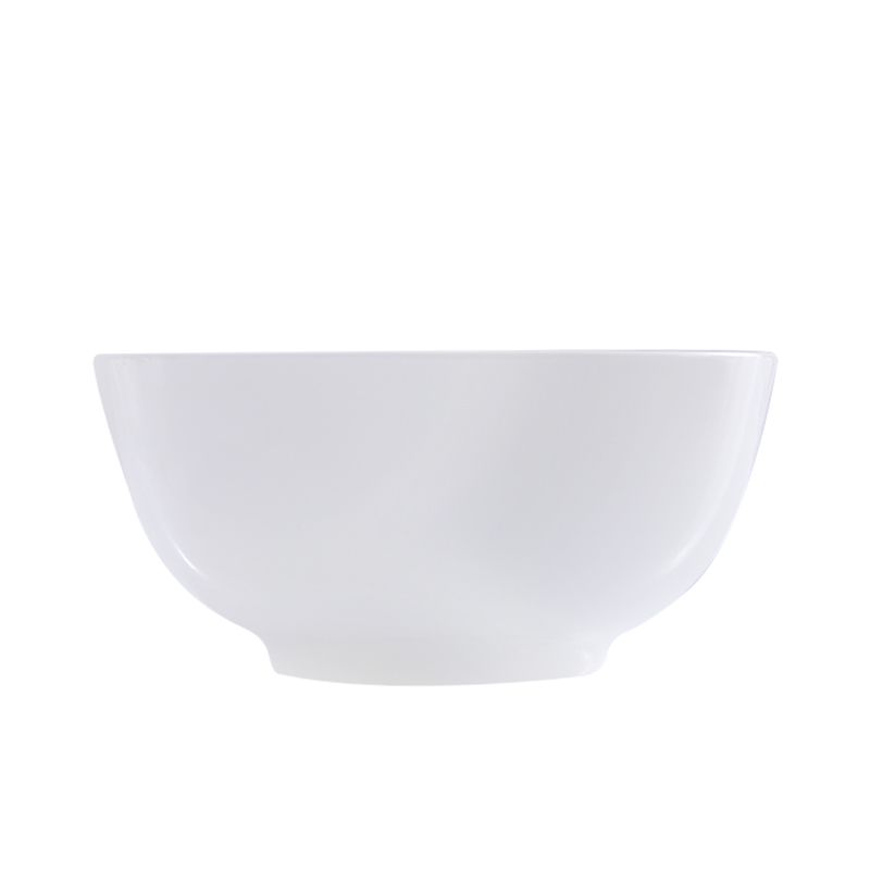 出口级纯白骨瓷7英寸面碗汤碗大碗陶瓷泡面碗餐具碗大容量捞面碗 - 图3