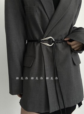 绳子腰带配裙子收腰百搭腰绳