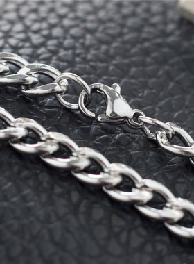 ins通用基础款街头酷帅古巴链