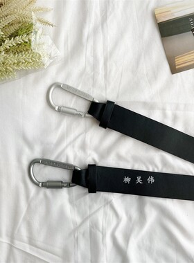 登山扣皮带女款欧美高级感腰带