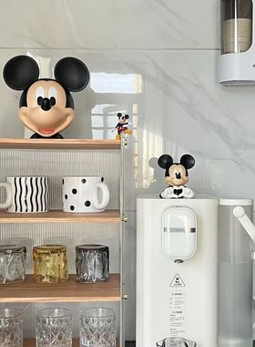 米奇米妮比心摆件网红客厅咖啡机