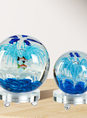 酒柜展示柜水晶琉璃摆件