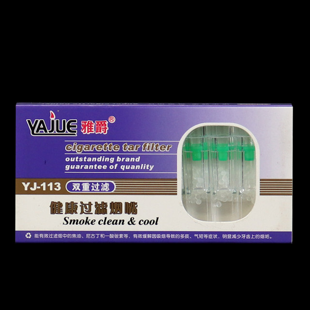 Yajue disposable cigarette holder filters tar nicotine