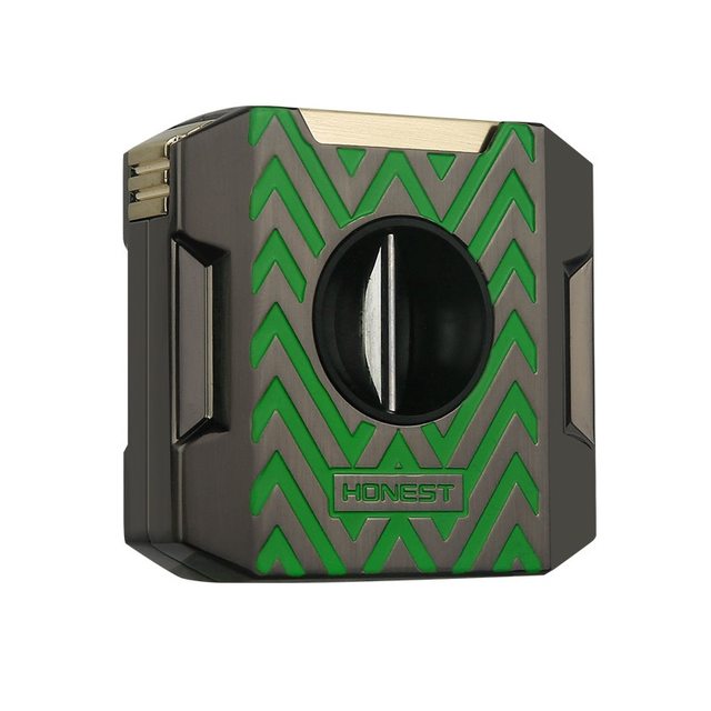 Baicheng Portable Creative Multifunctional V-shaped Cigar Cutter