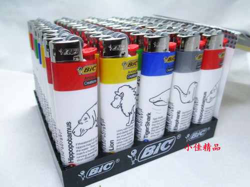 正品法国BIC/比克砂轮打火机 J3多款 长寿命 一次性 整盒包邮 - 图2