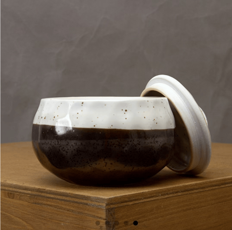 毛孩烧陶瓷雪花釉餐具蛋盅汤盅高温粗陶燕窝碗炖盅素雅带盖碗日式,淘宝优惠券,粉丝福利购,淘宝优惠卷