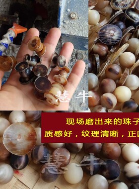 天然西藏牦牛角手串牛骨佛珠念珠星月菩提文玩手链男女情侣民族风