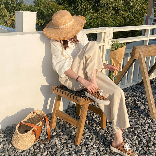 棉麻工装灯笼裤女小个子阔腿裤显瘦休闲九分裤夏季薄款防晒速干裤-图0