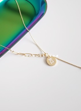 日本订单俏皮可爱显肩颈曲线短款锁骨链配T恤吊带连衣裙真心好看