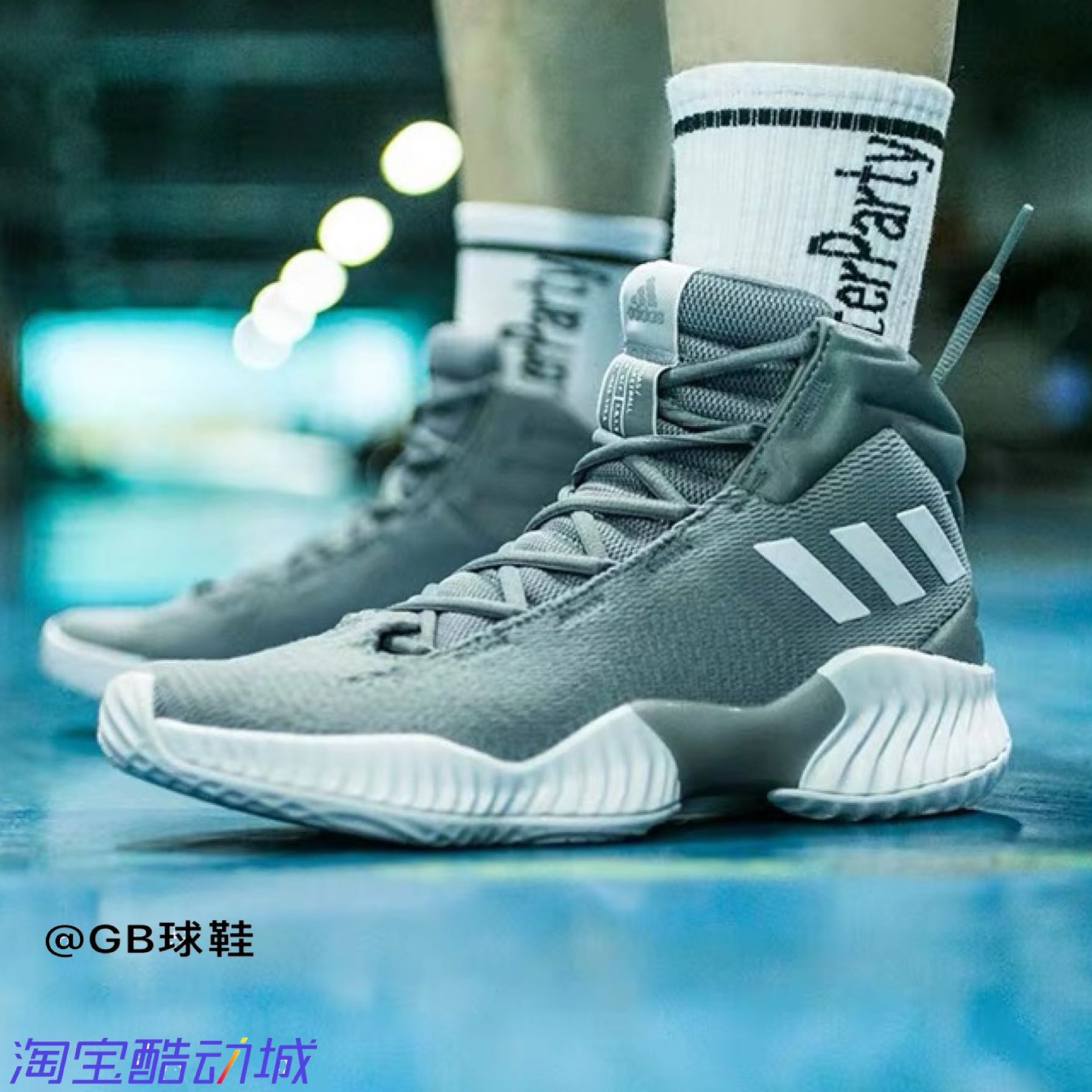 Adidas Pro Bounce18实战篮球鞋B42249 AH2667 FW5745 FW5746-图0