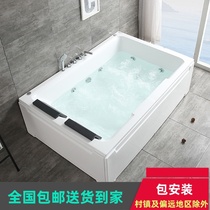 Double bathtub thermostatic heating Surfing massage Spice Lovers Hotel Hydrotherapy Bubble Bath Tub Mega