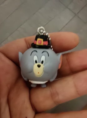 正版散货 猫和老鼠 汤姆和杰瑞可爱创意桌面汽车内饰挂架摆件