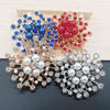 Accessories Snowflake Pearl Brooch Flower Corsage Pin