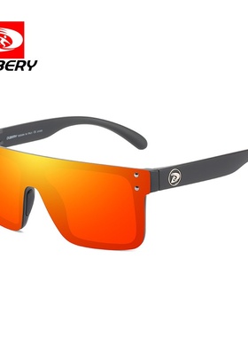 DUBERY新款连体太阳镜D104 欧美运动墨镜男 跨境骑行一体太阳眼镜