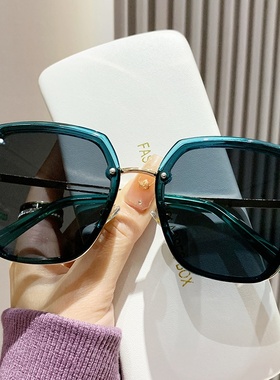 gm墨镜女多边形2025年新款感ins太阳镜防紫外线大脸显瘦