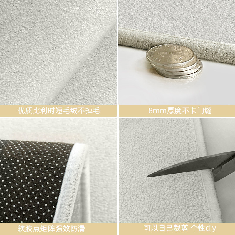 轻奢家用进门入户门门口卧室门垫 斯蒂曼妮入户地垫