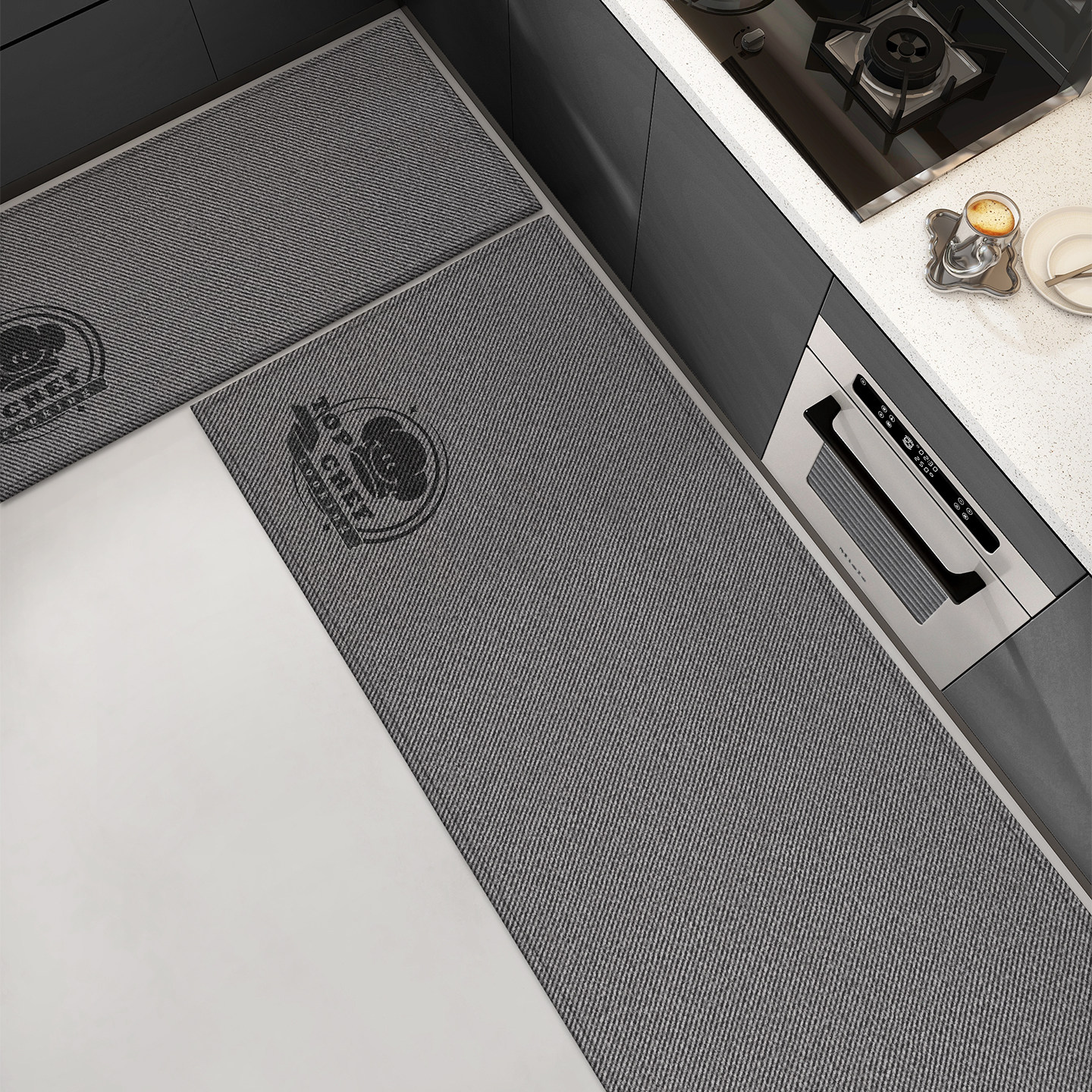 Dirty-resistant anti-slip carpet wipeable no-wash mat