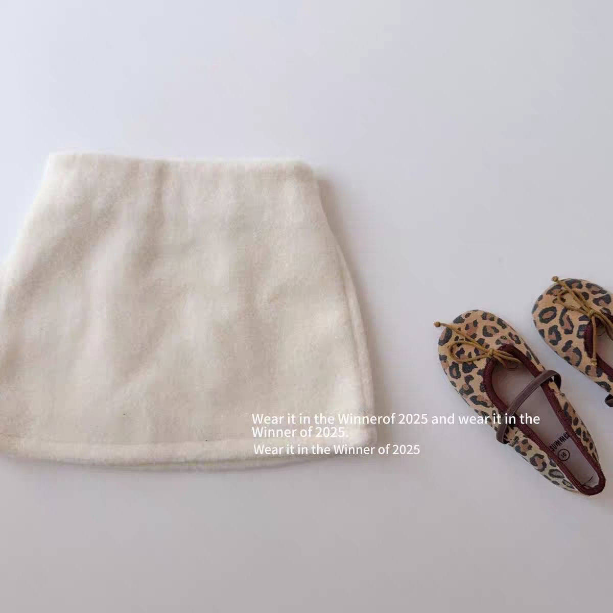 儿童韩系半身裙25秋冬新款女宝时髦百搭a字复古毛毛短裙包臀裙潮,淘宝优惠券,粉丝福利购,淘宝优惠卷