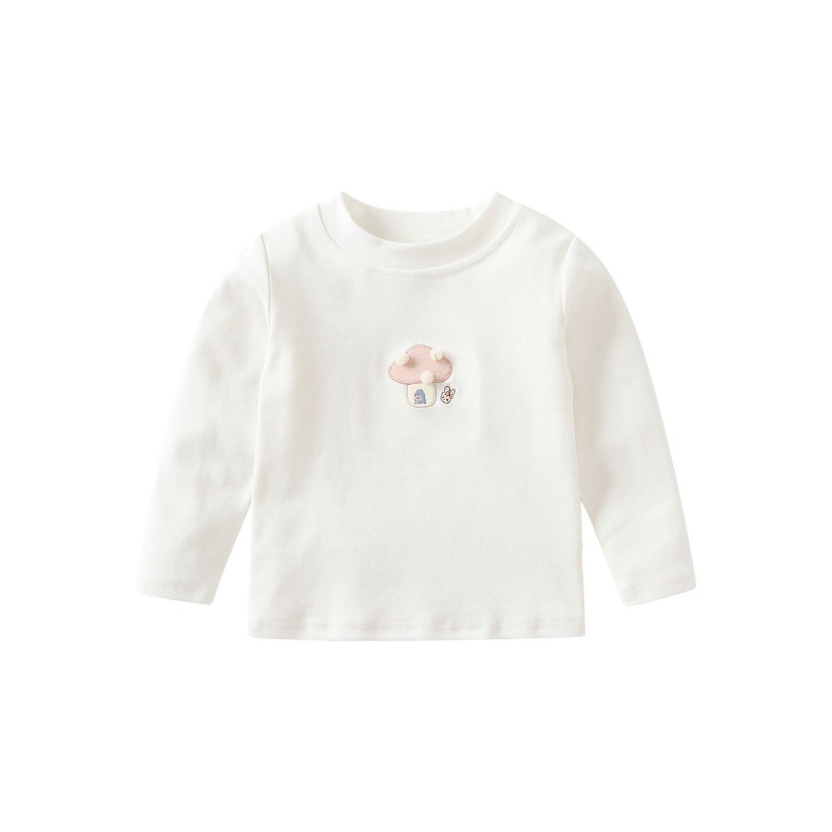 女童打底衫秋冬新款洋气儿童长袖t恤女宝宝上衣百搭秋季加绒可选,淘宝优惠券,粉丝福利购,淘宝优惠卷