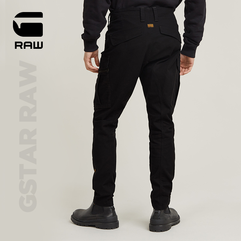 G-STAR RAW男士休闲裤拉链口袋设计3D紧身工装裤炸街美式D24307 - 图0