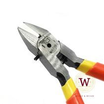Diagonal cut pliers water intake pliers cut 2mm less copper wire 925 silver wire 14K coated gold wire winding ornament hand tool